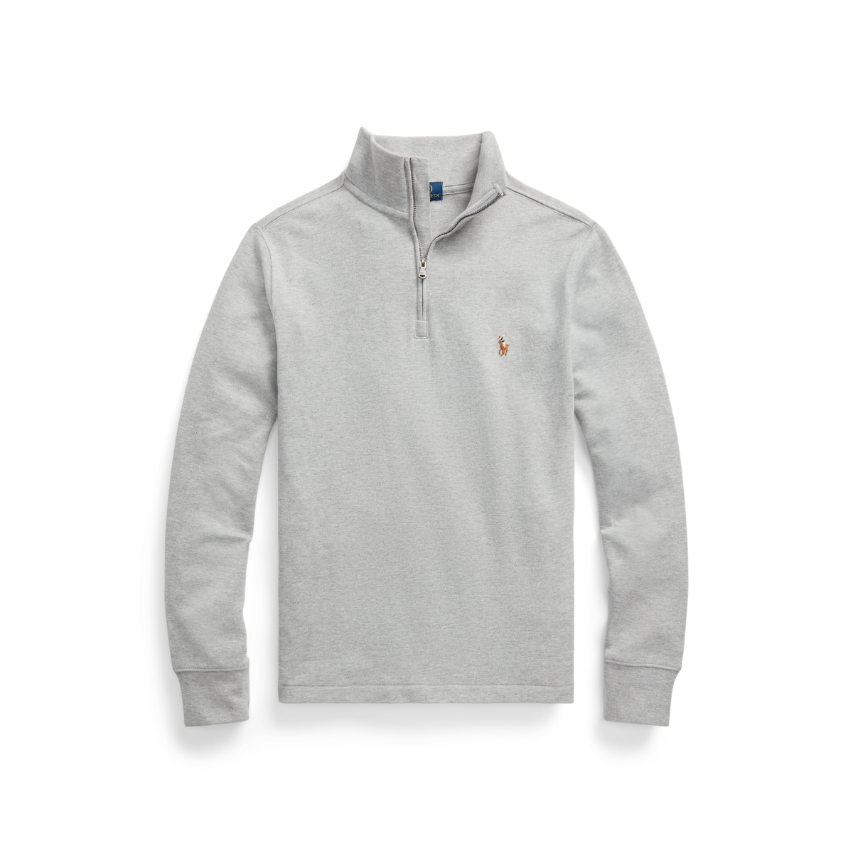 Cotton Interlock Quarter-Zip Pullover | Ralph Lauren Cotton Interlock Quarter-Zip Pullover | Ralph Lauren