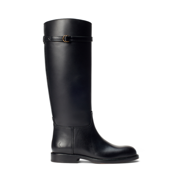 Leather Riding Boot for Women Ralph Lauren UAE