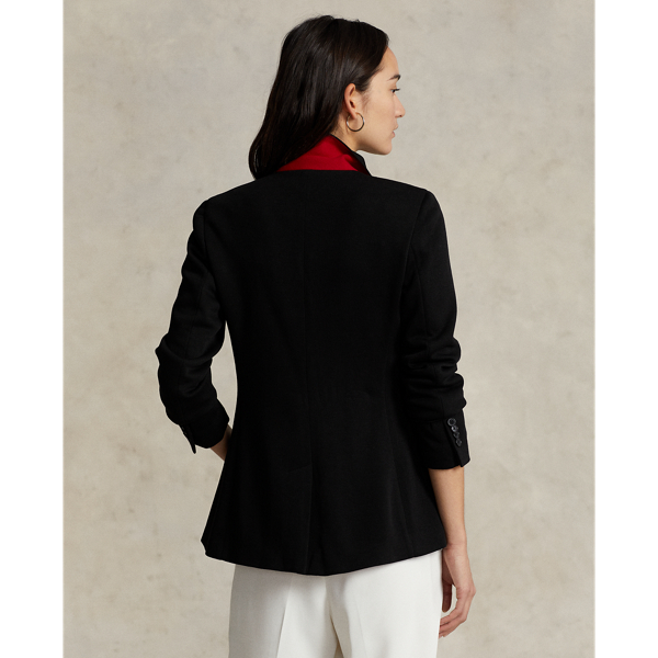Black Lunar New Year Double-Knit Blazer Polo Ralph Lauren 5
