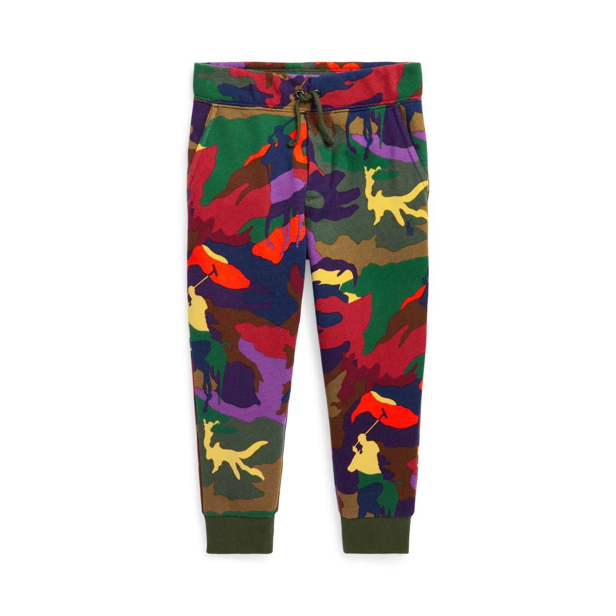 Polo Pony Camo Fleece Jogger Pant