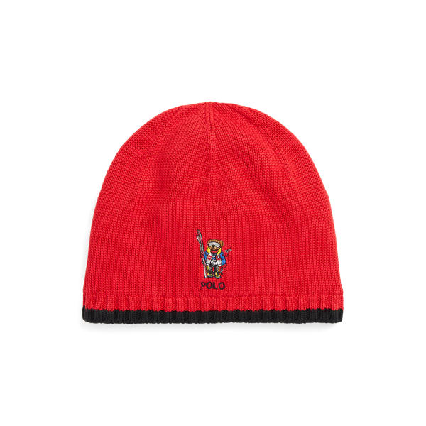 Bonnet Polo Bear en coton
