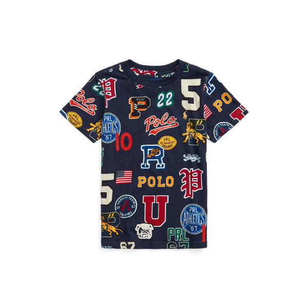 Katoenen jersey T-shirt met print Boys 1.5-6 Years in 1