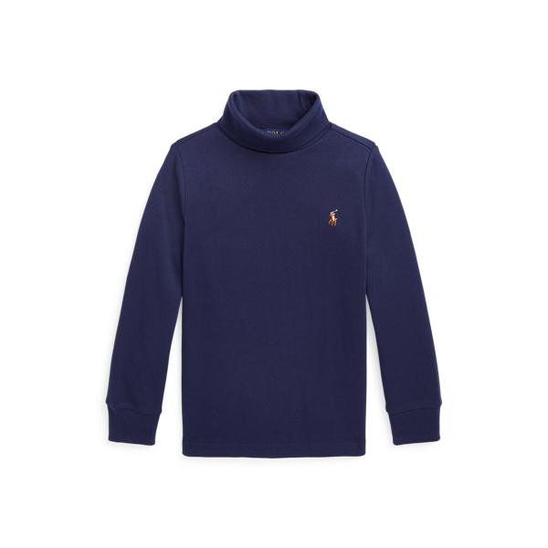 Cotton Interlock Turtleneck Boys 2-7 1