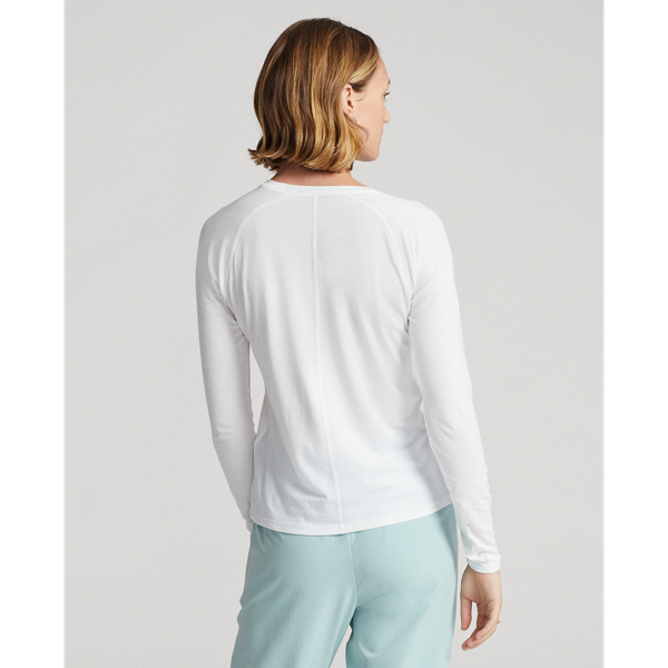 Ceramic White Jersey Long-Sleeve Tee RLX 4