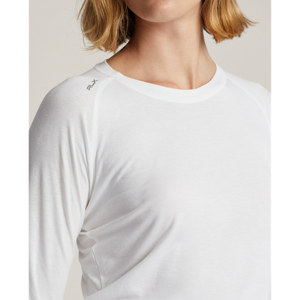 Ceramic White Jersey Long-Sleeve Tee RLX 5