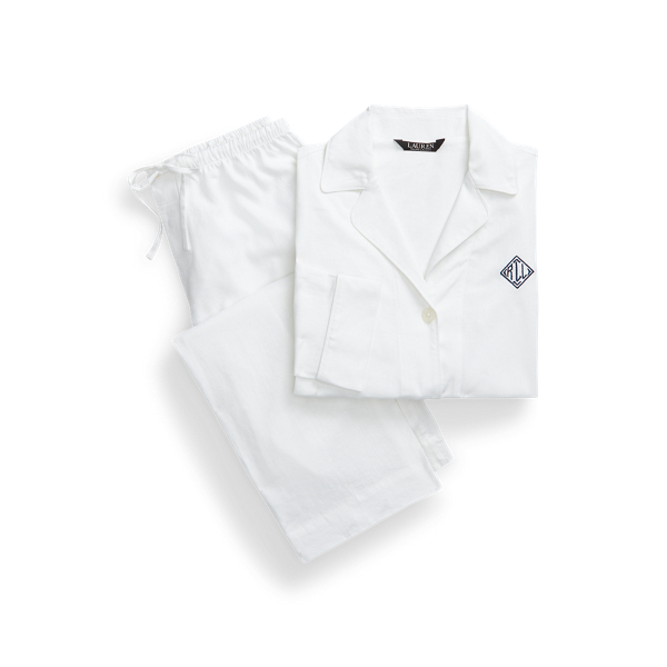 Linen-Blend Sleep Set Lauren 1