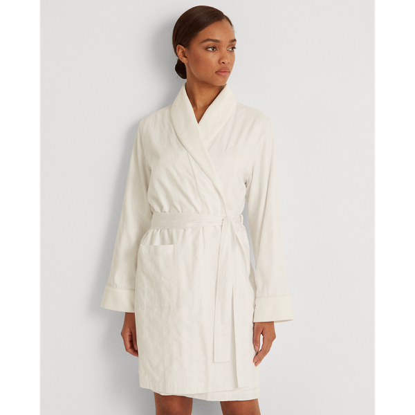 White Terry Robe Lauren 4