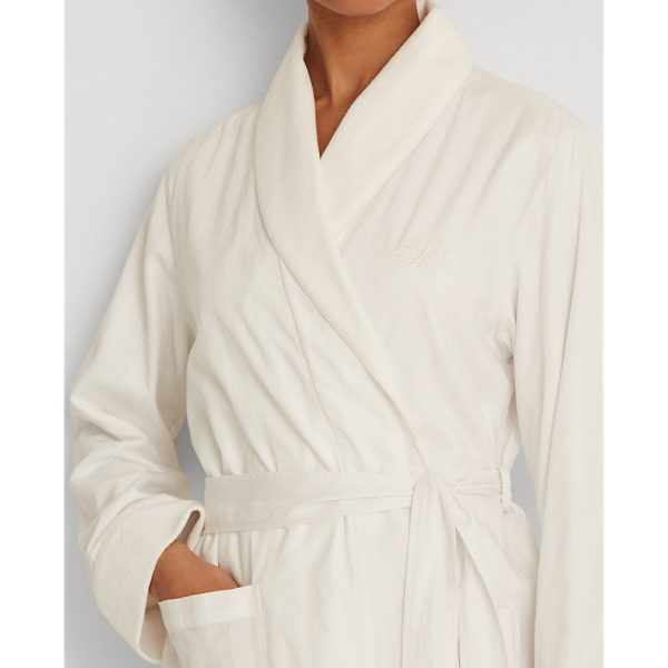 White Terry Robe Lauren 6