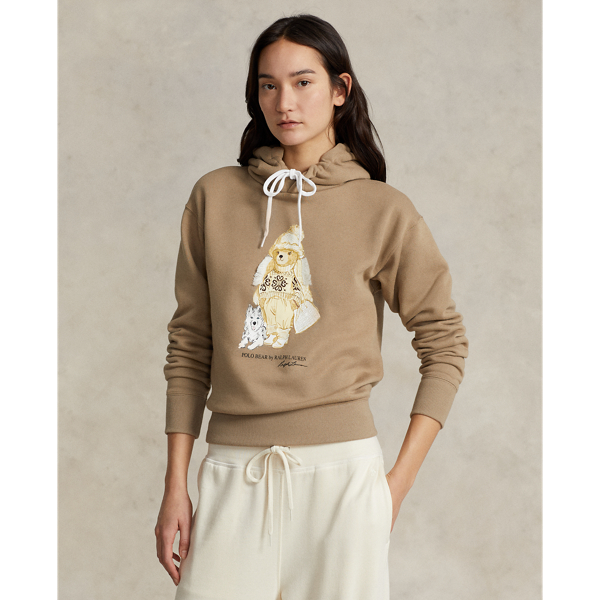 Polo bear womens hoodie sale