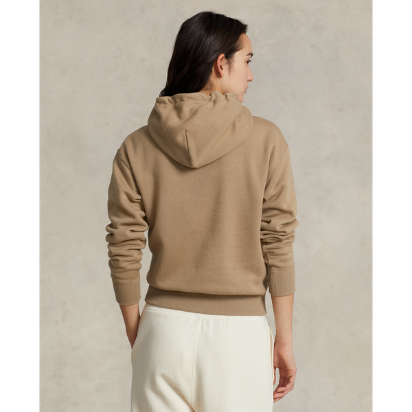 Fleece-Kapuzenpullover mit Polo Bear Polo Ralph Lauren in Madison-Sandbraun 5