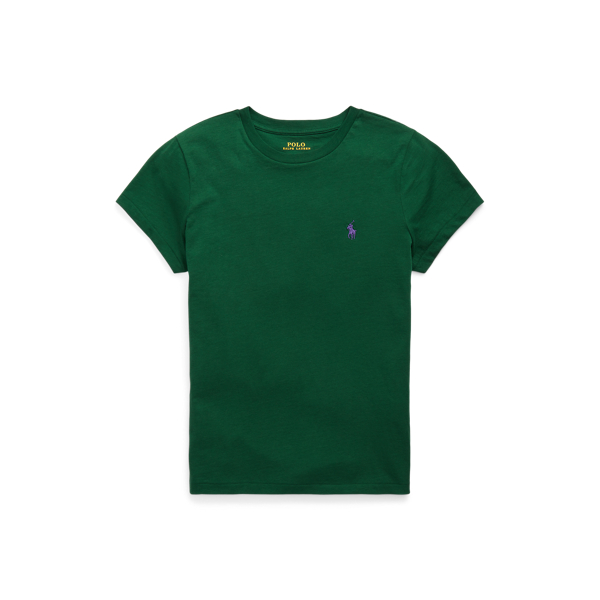 Cotton Jersey Crewneck T-Shirt Polo Ralph Lauren 1