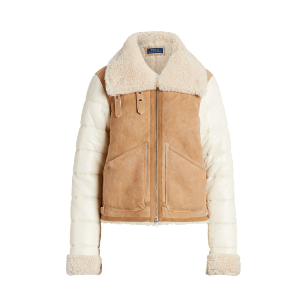 Hybrid Shearling Jacket Polo Ralph Lauren 1