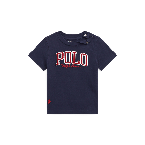 Camiseta de punto&nbsp;jersey con logotipo