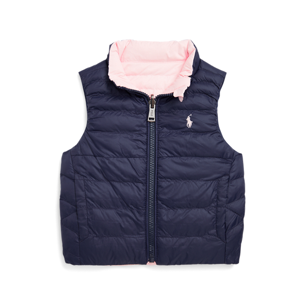 Reversible Water Repellent Gilet for Baby Boy Ralph Lauren UK