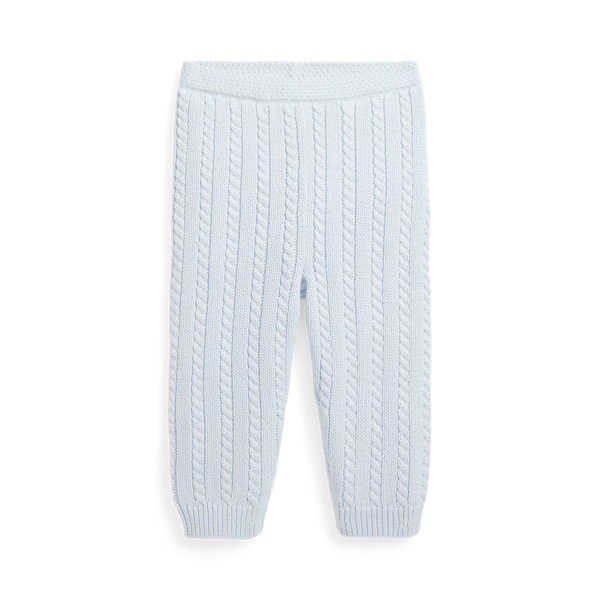 Cable-Knit Organic Cotton Sweater Pant