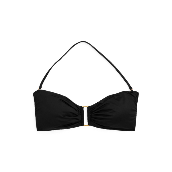 Bandeau-bikinitop met ring voor Lauren in 1
