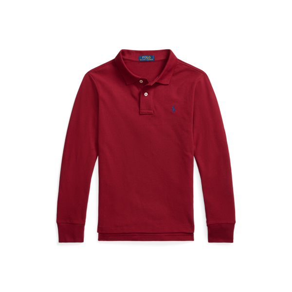 Polo cintr&eacute; en coton piqu&eacute; Boys 6-14 Years en 1