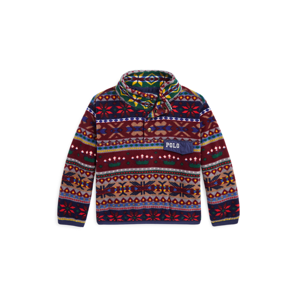Fair Isle Fleece Pullover