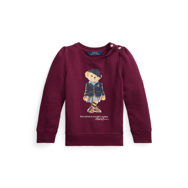Polo Bear Fleece Pullover Girls 1.5-6.5 Years 1