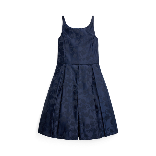 Floral Jacquard Dress