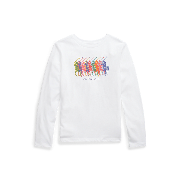 Big Pony Cotton Long-Sleeve T-Shirt