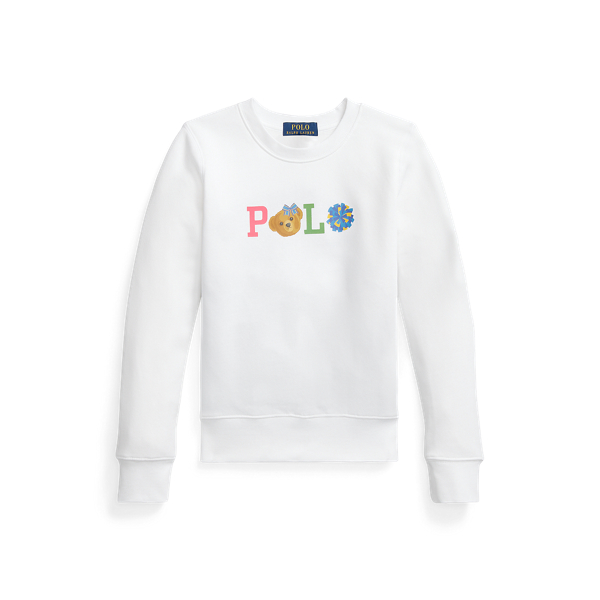 Sudadera de felpa con Polo Bear y logotipo