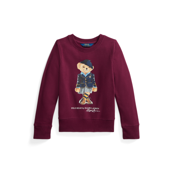 Polo Bear Fleece Pullover Girls 7-14 Years 1