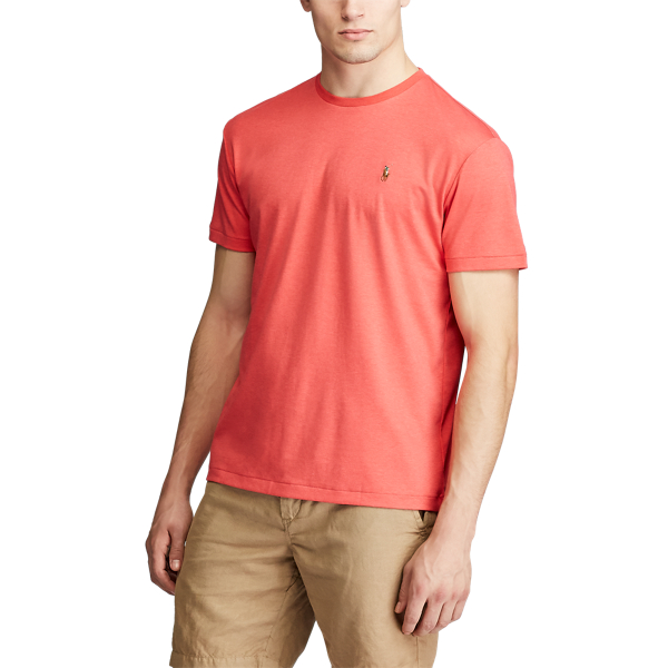 Rosette Heather Custom Slim Fit Soft Cotton T-Shirt Polo Ralph Lauren 5