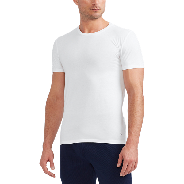 Slim Crewneck 3 Pack for Men Ralph Lauren UK