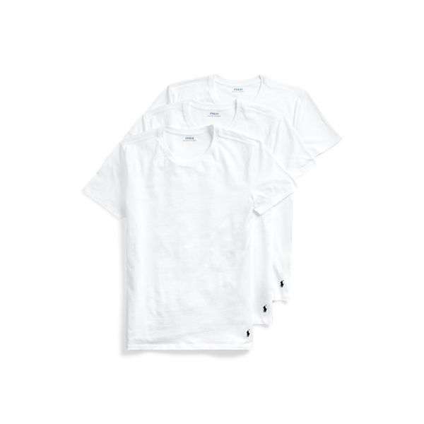 Ralph lauren slim fit t shirt 3 pack online