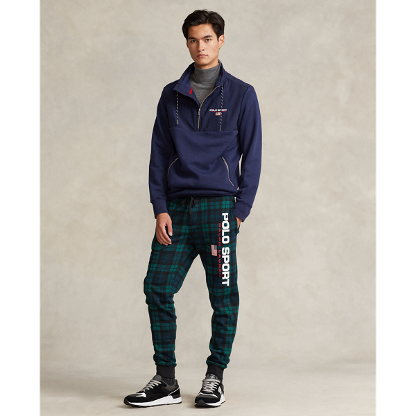 Sweat Polo Sport hybride Polo Ralph Lauren en Marine croisi&egrave;re 4