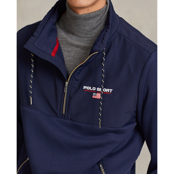 Sweat Polo Sport hybride Polo Ralph Lauren en Marine croisi&egrave;re 6