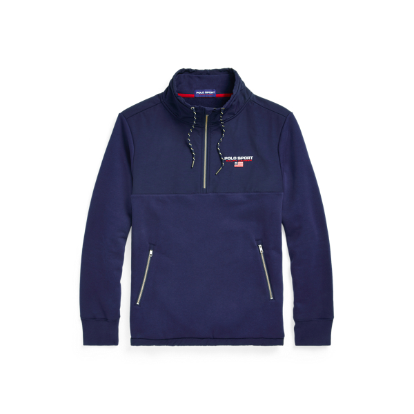 Sweat Polo Sport hybride Polo Ralph Lauren en Marine croisi&egrave;re 2