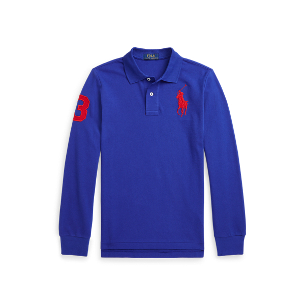 Big Pony Long-Sleeve Polo Shirt