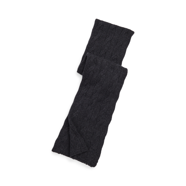 Sciarpa in cashmere a trecce