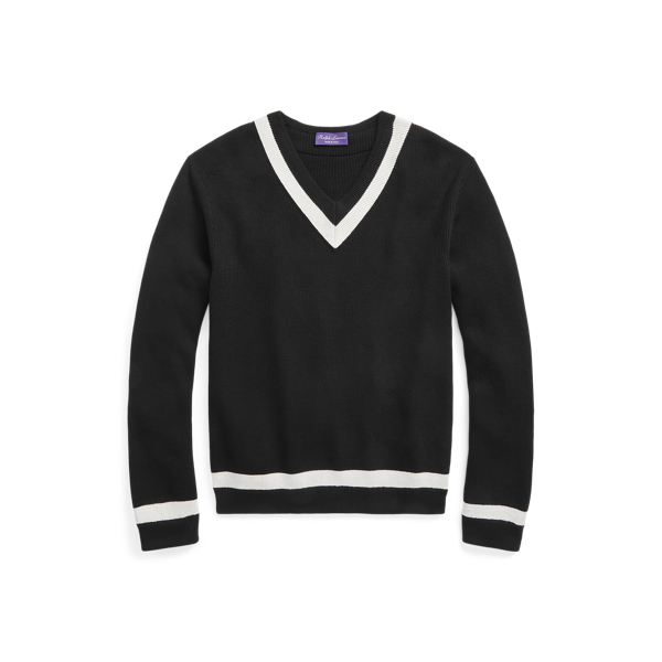 Pull de cricket en coton et soie Purple Label en 1