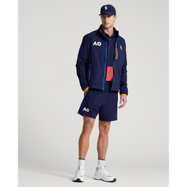 French Navy Australian Open Ballboy Packable Jacket Polo Ralph Lauren 3