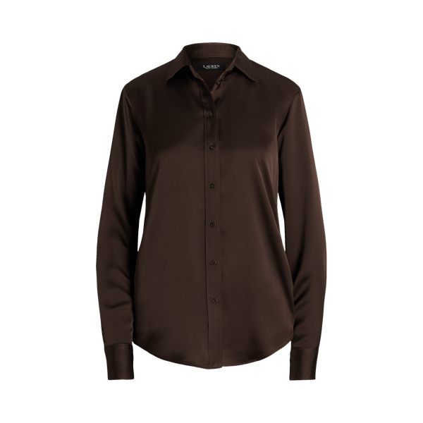 Chemise en charmeuse de satin