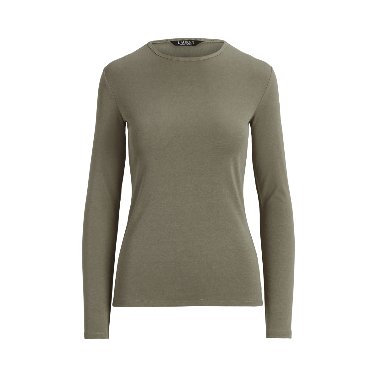 Cotton-Blend Long-Sleeve Top | Ralph Lauren