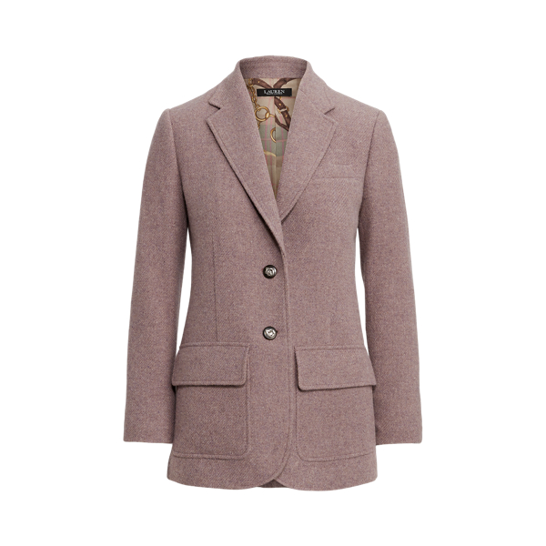 Herringbone Blazer Lauren Petite 1