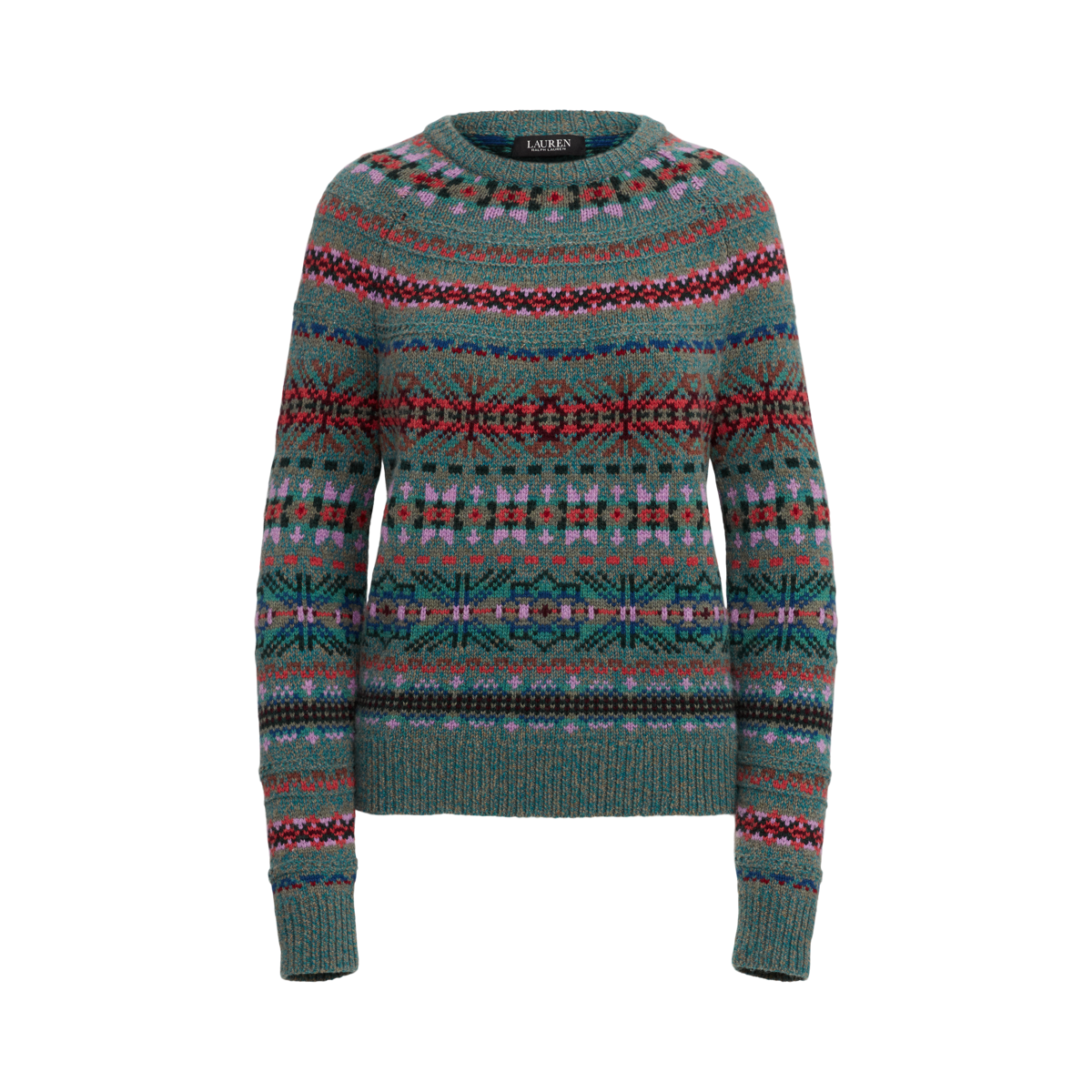 Fair Isle Wool Blend Sweater