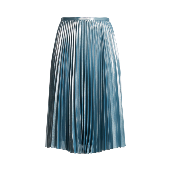 Alc bobby metallic pleated skirt best sale