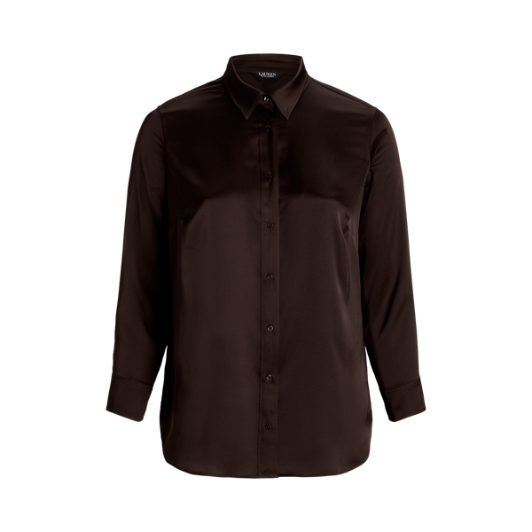 Satin Charmeuse Shirt Lauren Woman 1