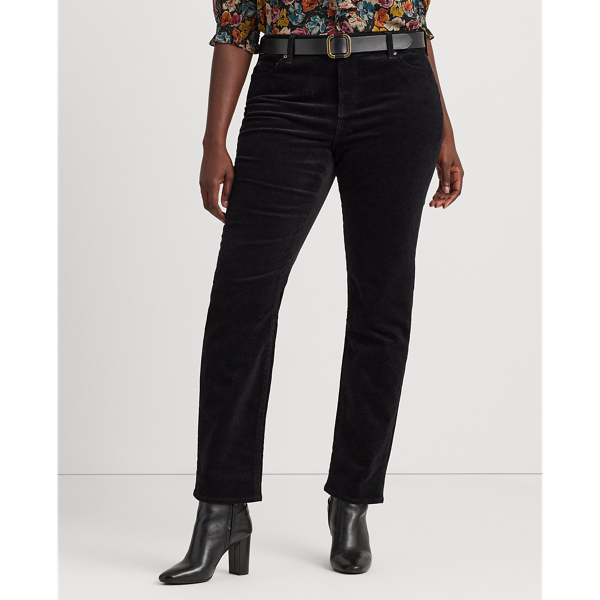Stretch Corduroy Straight Trouser