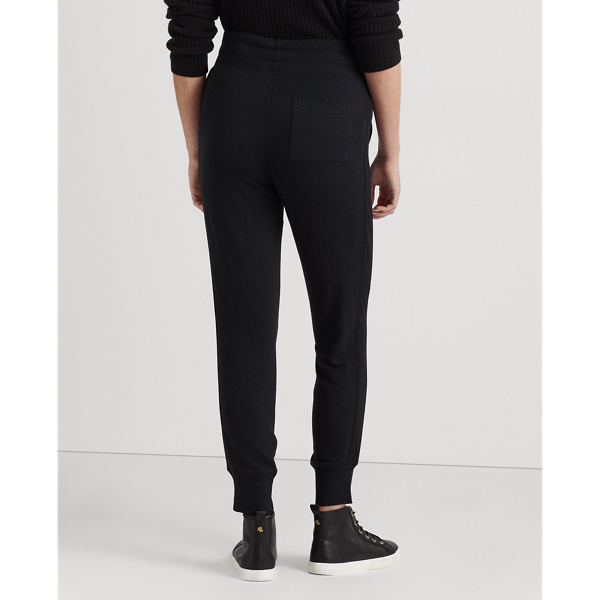 Polo Black Knit Jogger Pant Lauren 5