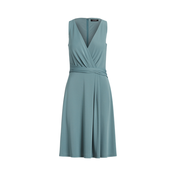 Highland Sea Surplice Jersey Sleeveless Dress Lauren 2