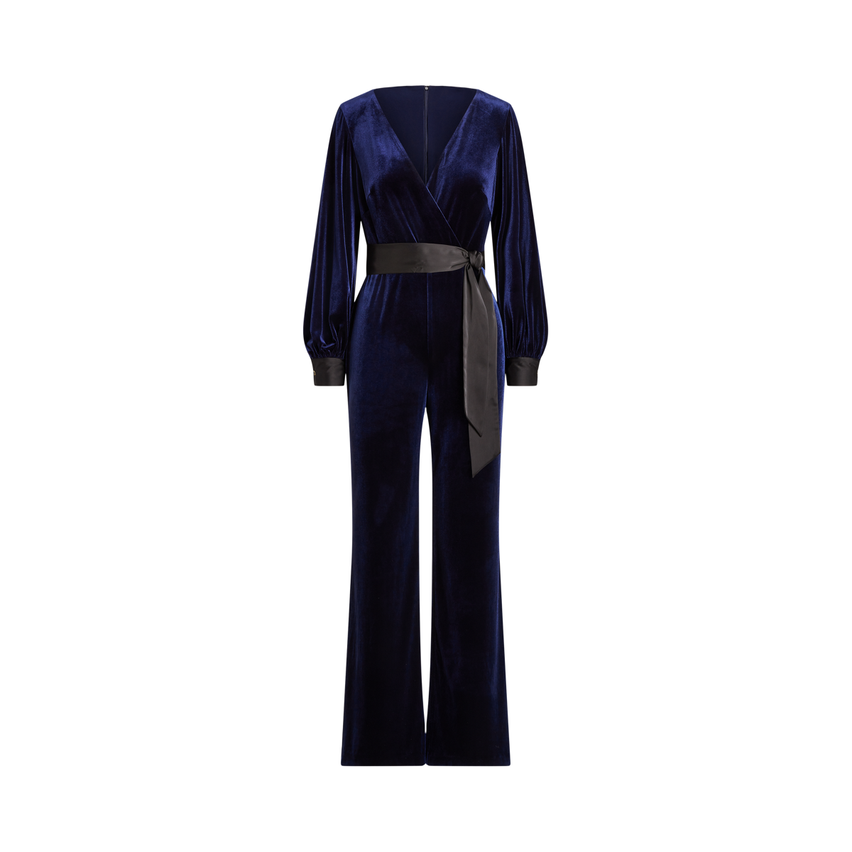 Ralph lauren velvet jumpsuit on sale