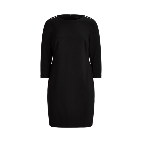 Pont&eacute;kleid mit 3/4-&Auml;rmeln Lauren Woman in 1