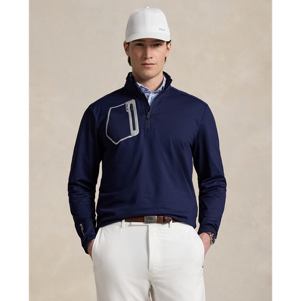 Performance Jersey Quarter-Zip Pullover