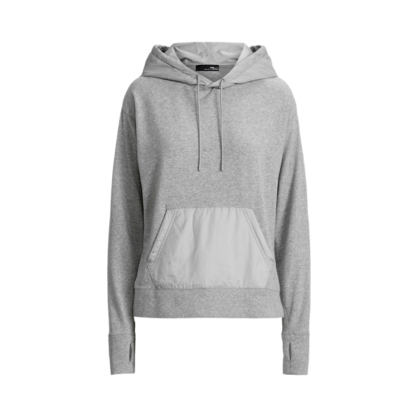 Logo Hybrid Jersey Hoodie RLX 1
